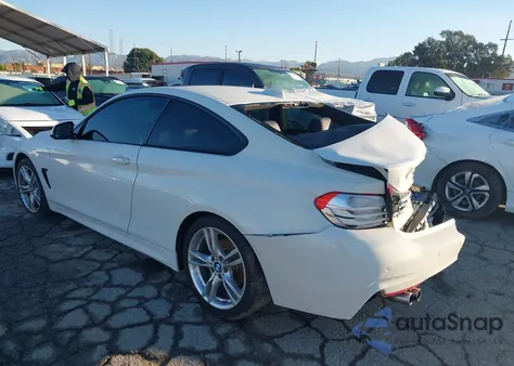 2015 BMW 428I из США, поврежденный, VIN WBA3N7C55FK225037